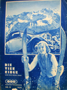Auto-Union "Die vier Ringe" Factorymagazine 1937 (10064)